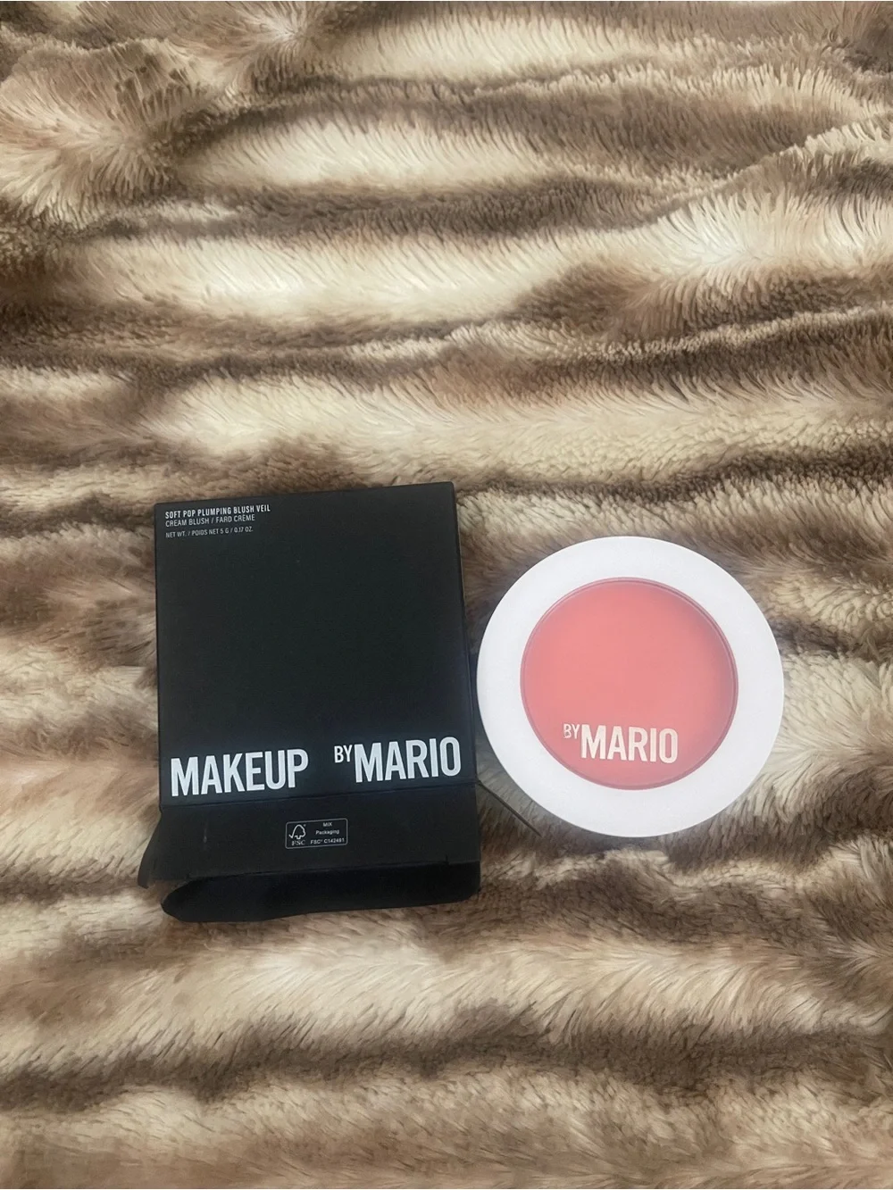 Makeup by Mario SOFT POP PLUMPING BLUSH VEIL in Just Peachy